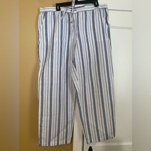 Liz Claiborne linen/cotton pants Brand new Sz XL
